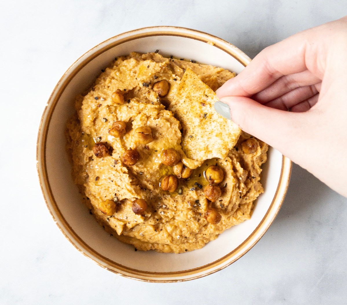 Instant Pot Sweet Potato Hummus